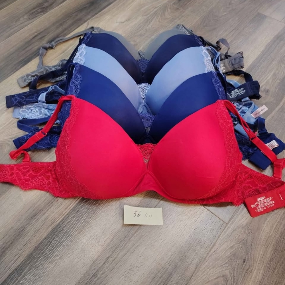 5 Mastectomy Women's Bra Set 36DD New La Vie En Rose - Picture 2 of 4